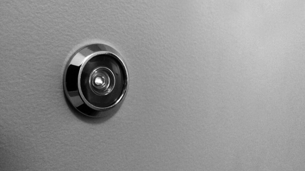 door peephole camera